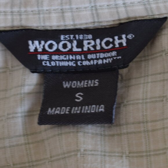 Vintage 90s Plaid Button Down Blouse by Woolrich Size S - Picture 12 of 12